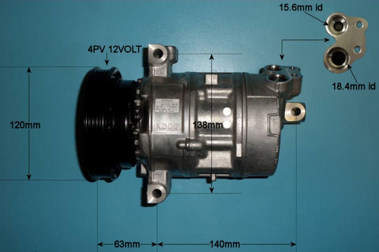 Aircon Compressor Genuine OE DENSO – AutoAir 14-0760
