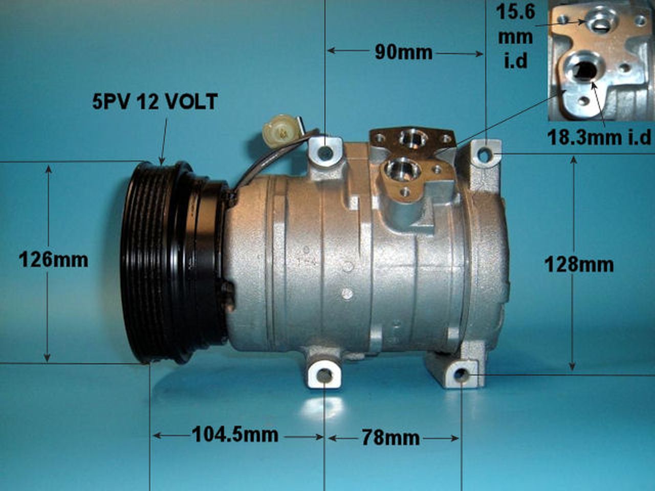 Aircon Compressor Genuine OE DENSO – AutoAir 14-1009