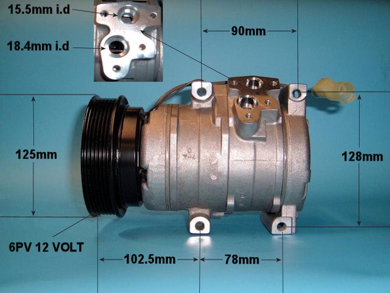 Aircon Compressor Genuine OE DENSO – AutoAir 14-1012