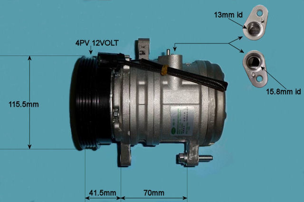 Aircon Compressor Genuine OE HALLA – AutoAir 14-1018