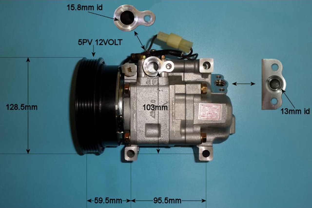 Aircon Compressor Genuine OE PANASONIC – AutoAir 14-1019