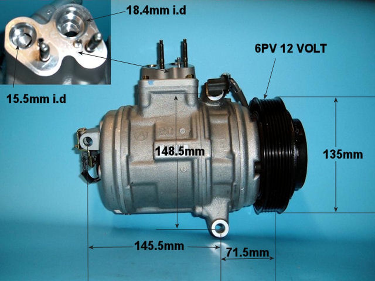 Aircon Compressor Genuine OE DENSO – AutoAir 14-1035