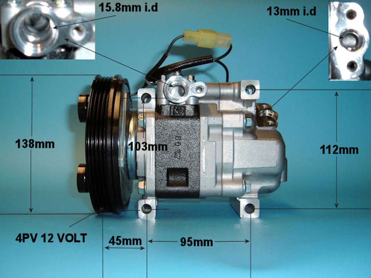 Aircon Compressor Genuine OE PANASONIC – AutoAir 14-1039