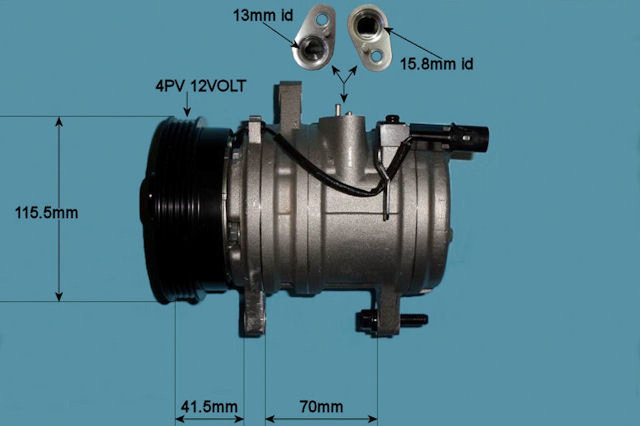 Aircon Compressor Genuine OE ZEXEL – AutoAir 14-1049