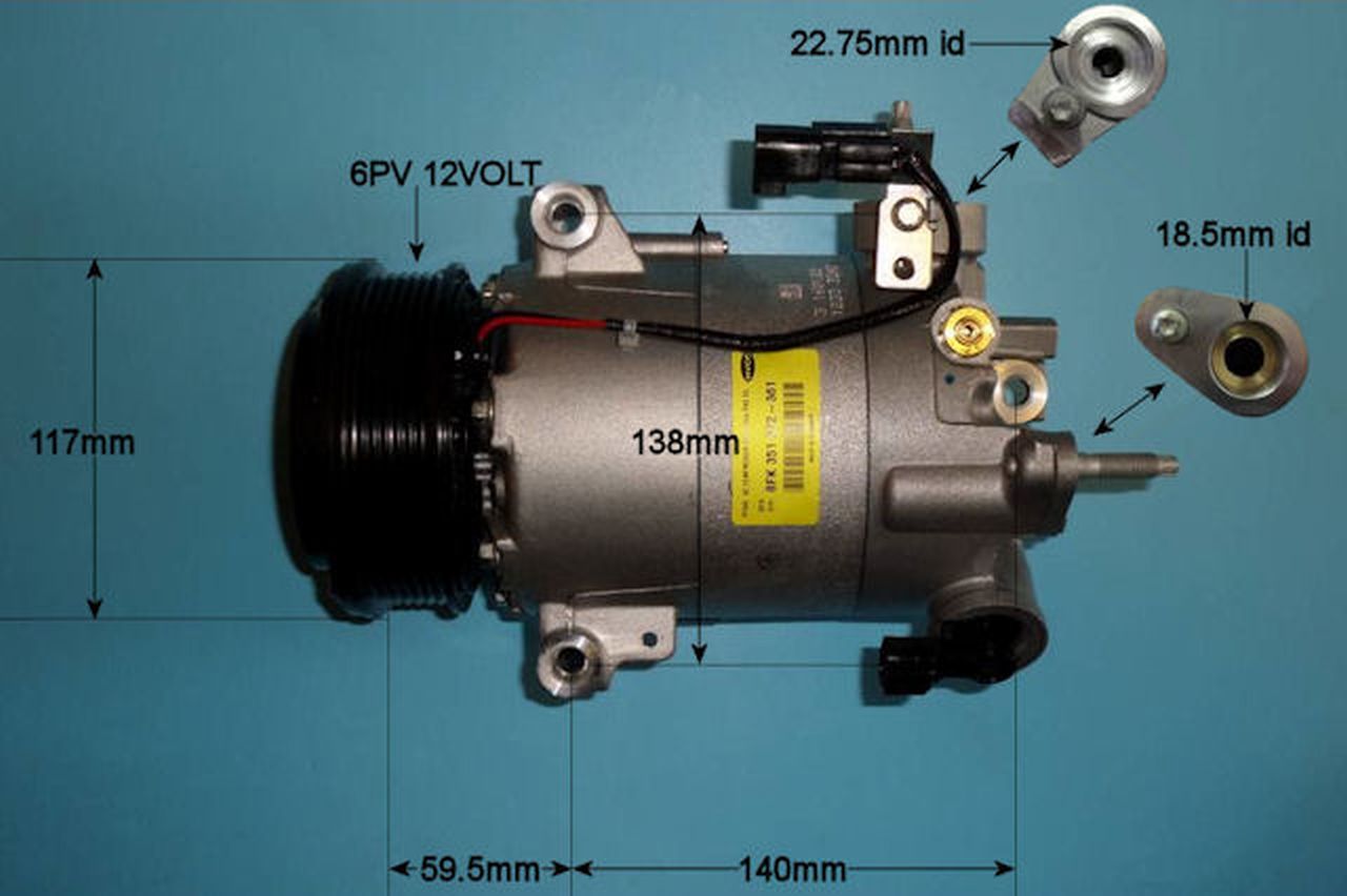 COMP FORD FIESTA 1.6D COMP [14-1053]