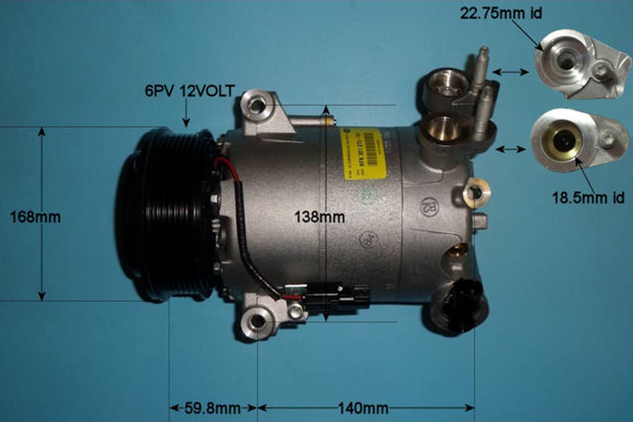 Aircon Compressor Genuine OE VISTEON – AutoAir 14-1055