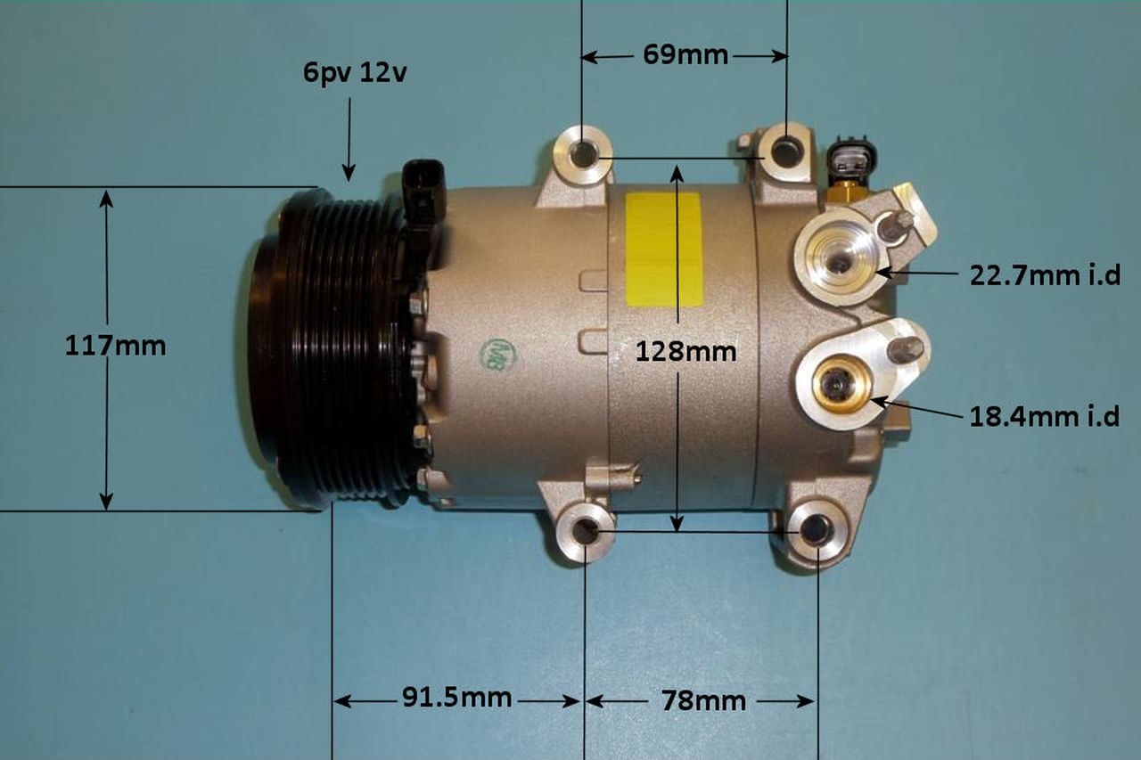 Aircon Compressor Genuine OE VISTEON – AutoAir 14-1056