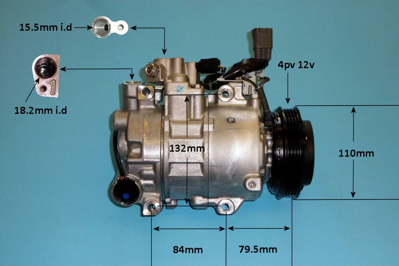 Aircon Compressor Genuine OE DENSO – AutoAir 14-1058