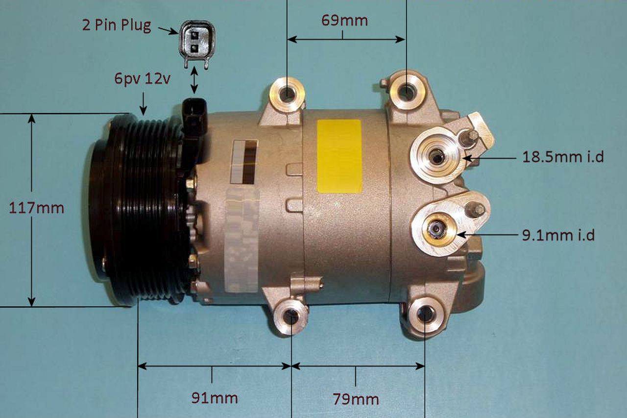 Aircon Compressor Genuine OE VISTEON – AutoAir 14-1060