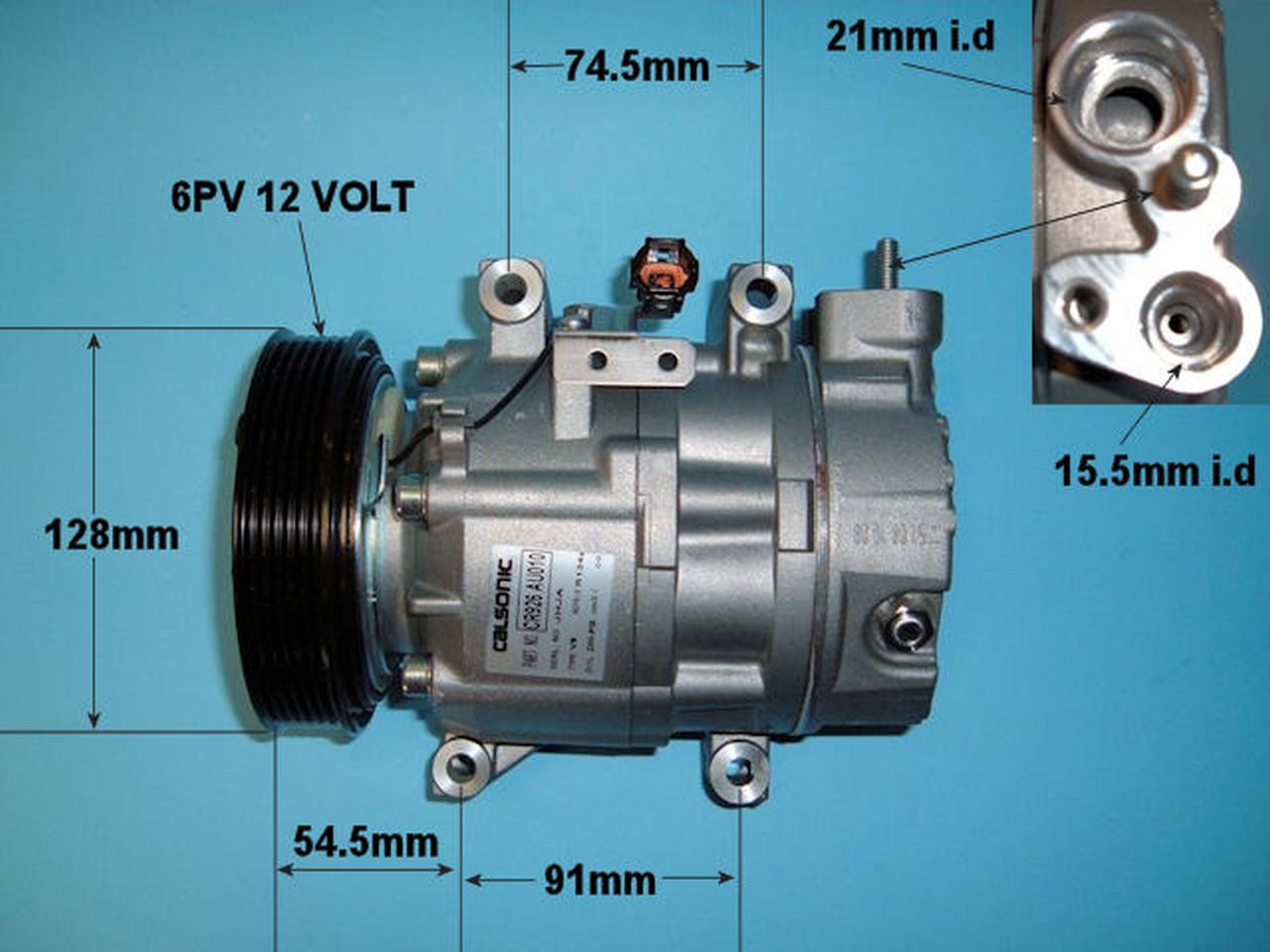 Aircon Compressor Genuine OE Calsonic – AutoAir 14-1105
