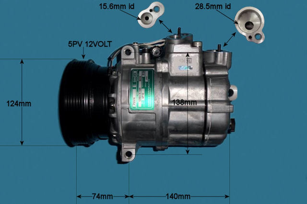 Aircon Compressor Genuine OE DENSO – AutoAir 14-1112
