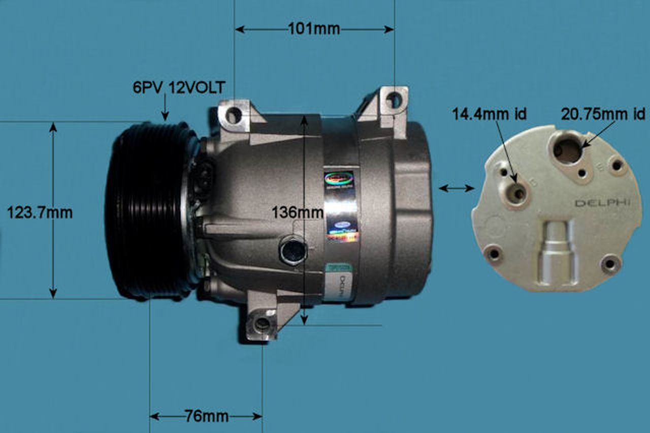 Aircon Compressor Genuine OE DENSO – AutoAir 14-1113