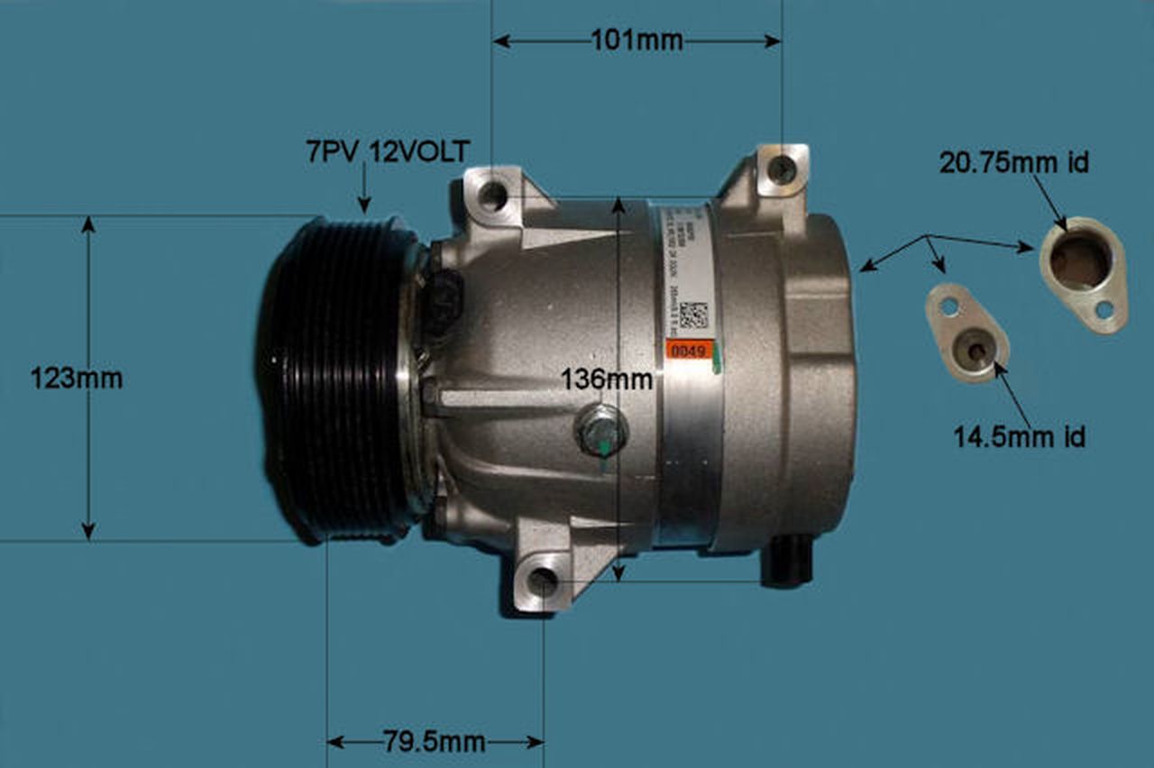 Aircon Compressor Genuine OE – AutoAir 14-1114