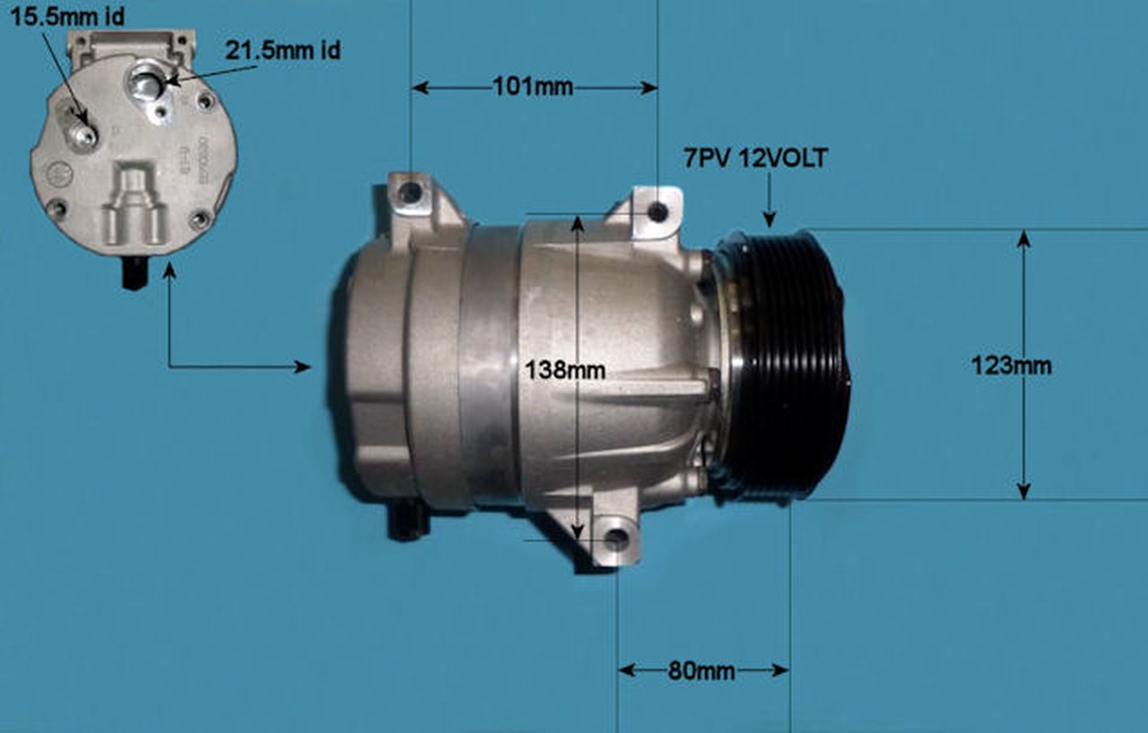 Aircon Compressor Genuine OE – AutoAir 14-1117