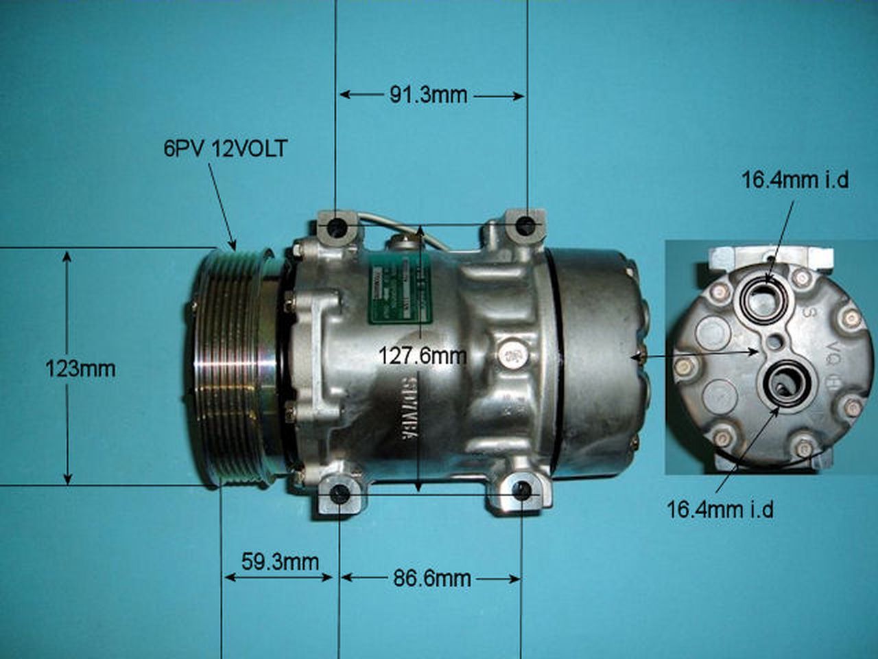 Aircon Compressor Genuine OE – AutoAir 14-1132