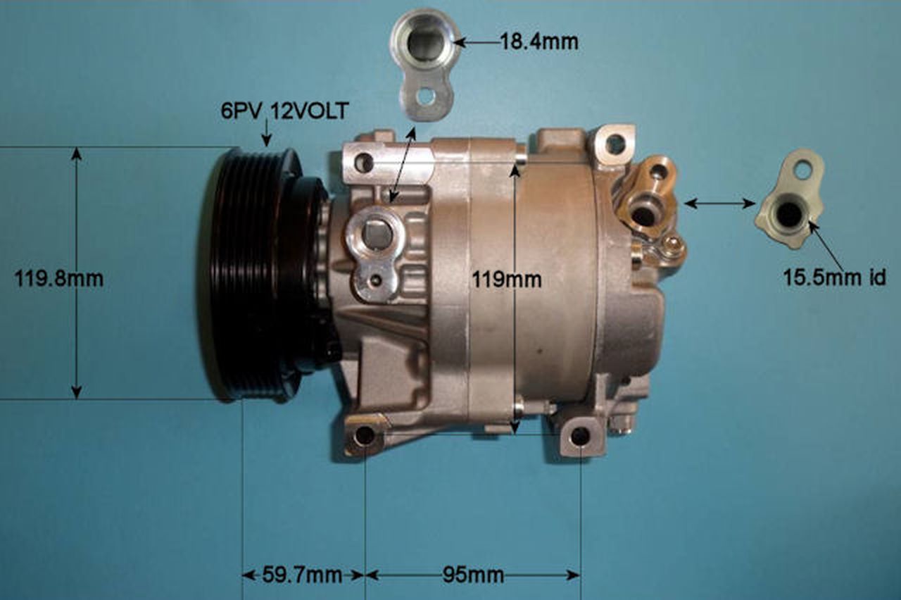 Aircon Compressor Genuine OE DENSO – AutoAir 14-1159