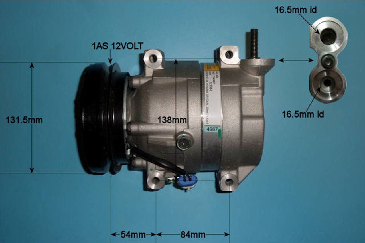 Aircon Compressor Genuine OE DELPHI/HARRISON – AutoAir 14-1168