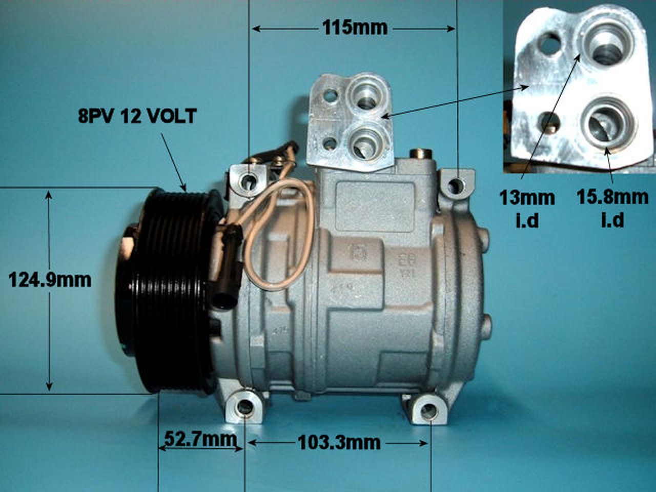 Aircon Compressor Genuine OE DENSO – AutoAir 14-1170