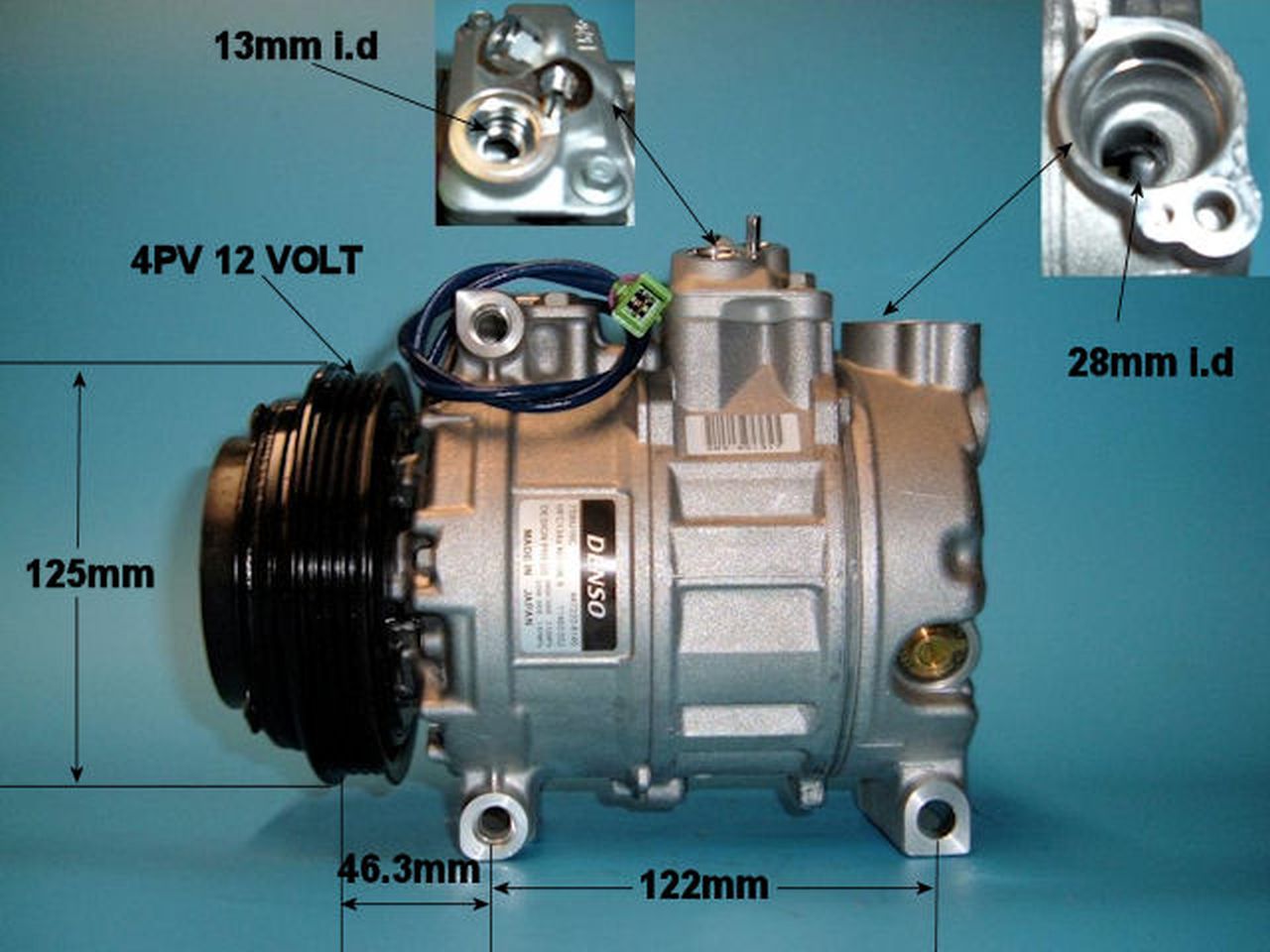 Aircon Compressor Genuine OE DENSO – AutoAir 14-1173