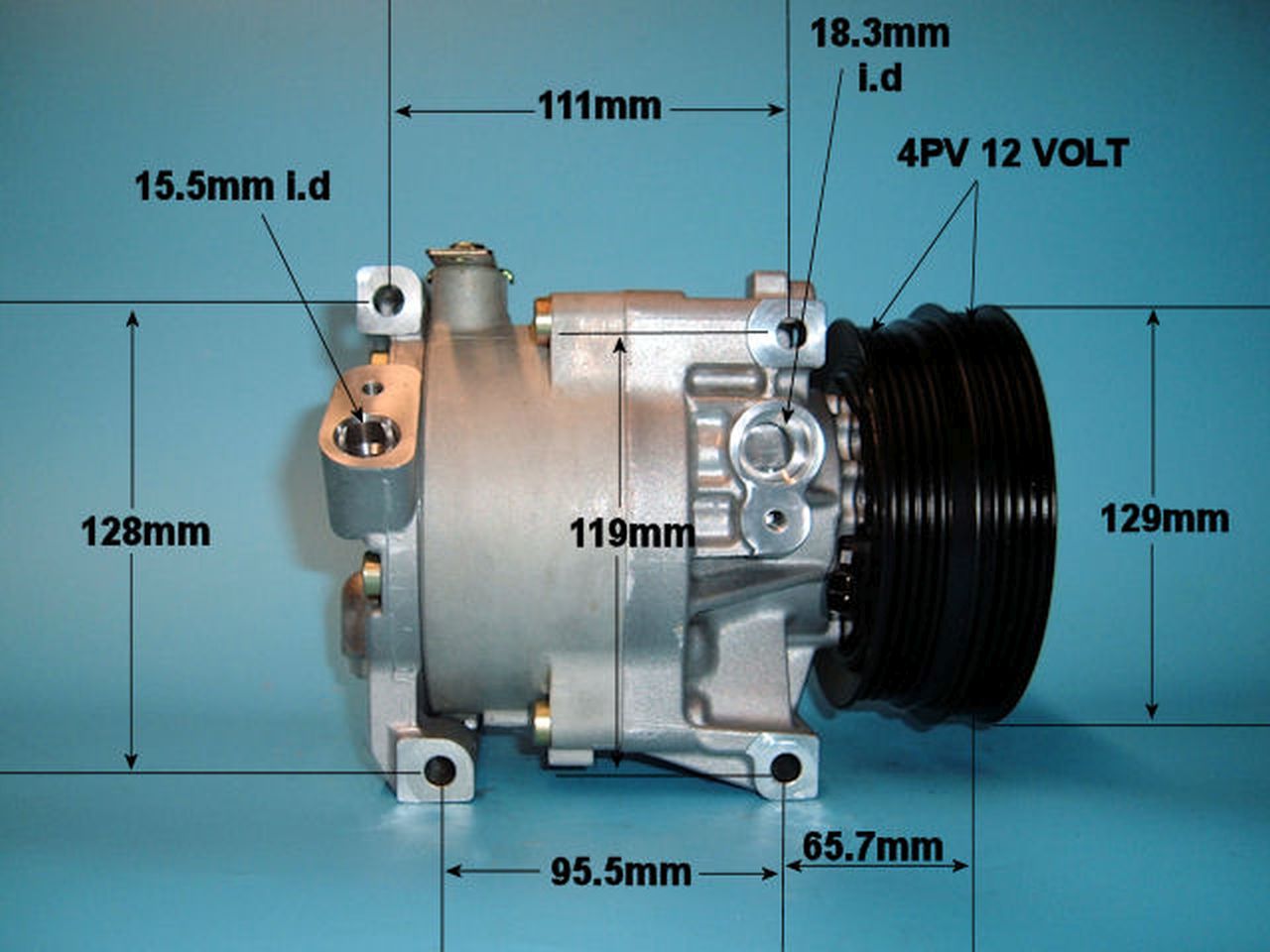 Aircon Compressor Genuine OE DENSO – AutoAir 14-1175