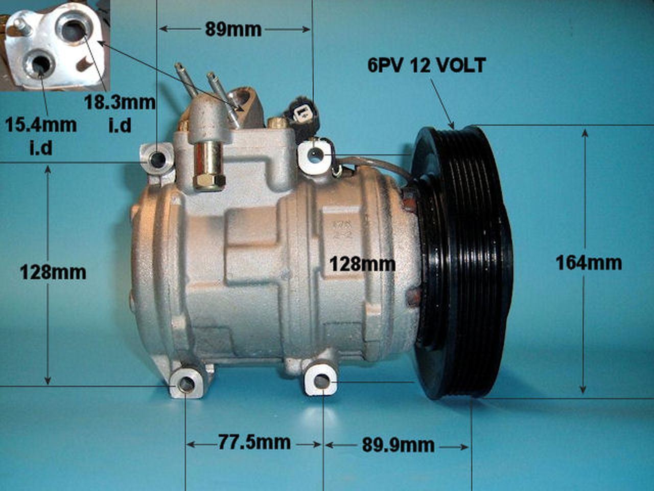 Aircon Compressor Genuine OE DENSO – AutoAir 14-1183
