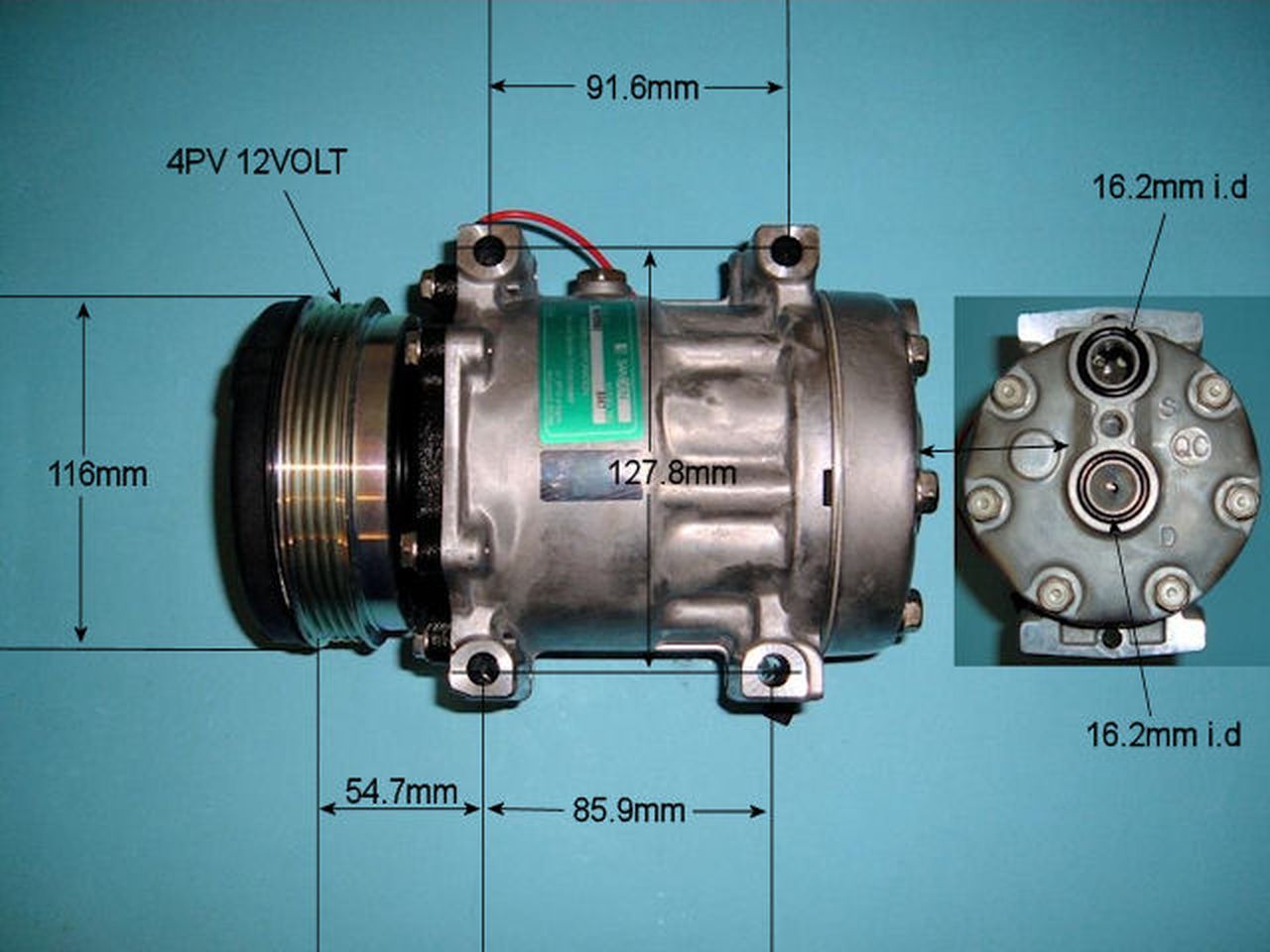 Aircon Compressor Genuine OE – AutoAir 14-1244