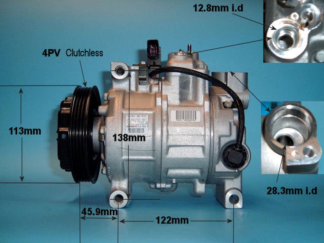 Aircon Compressor Genuine OE DENSO – AutoAir 14-1251
