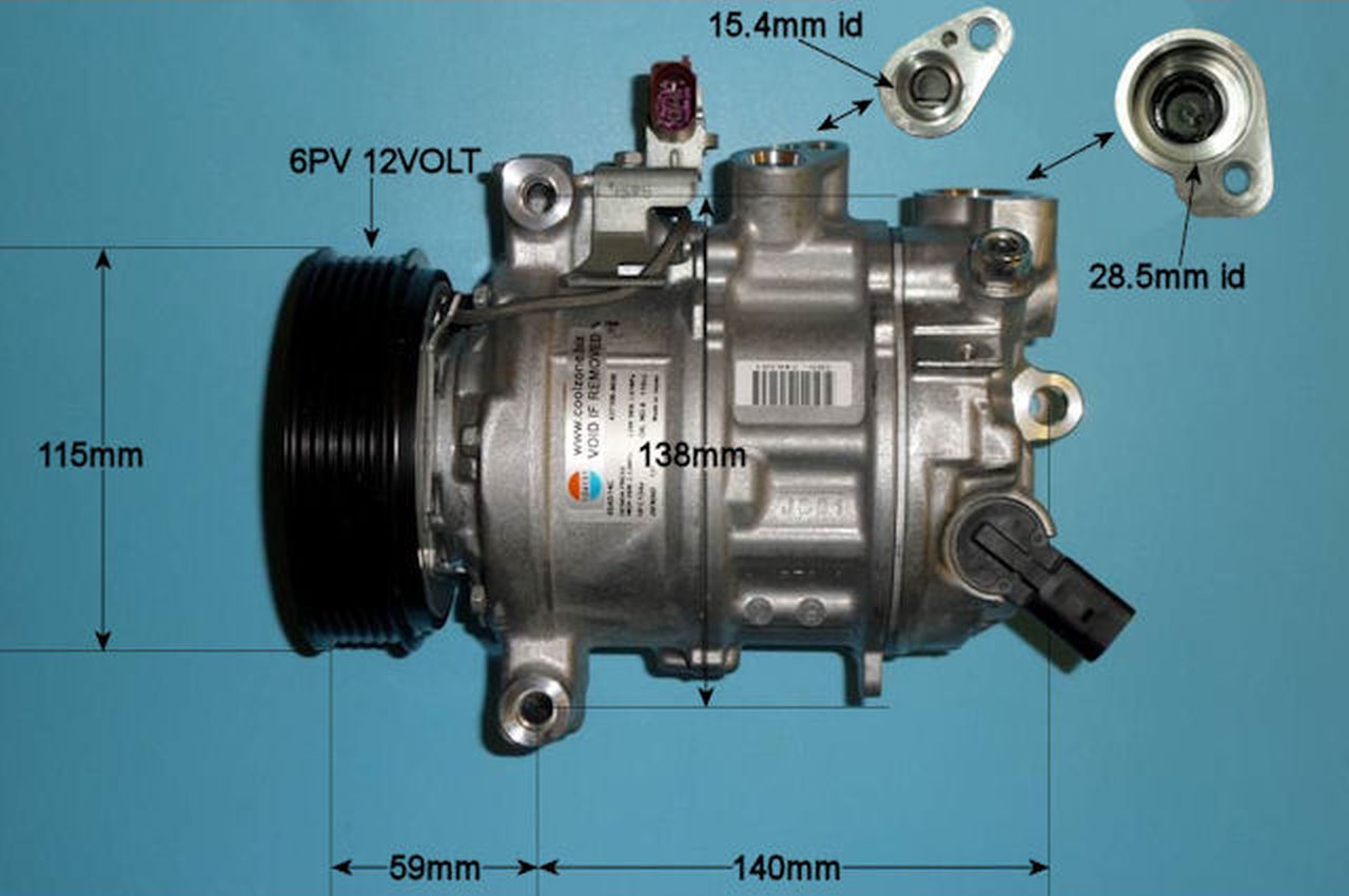 Aircon Compressor Genuine OE DENSO – AutoAir 14-1274
