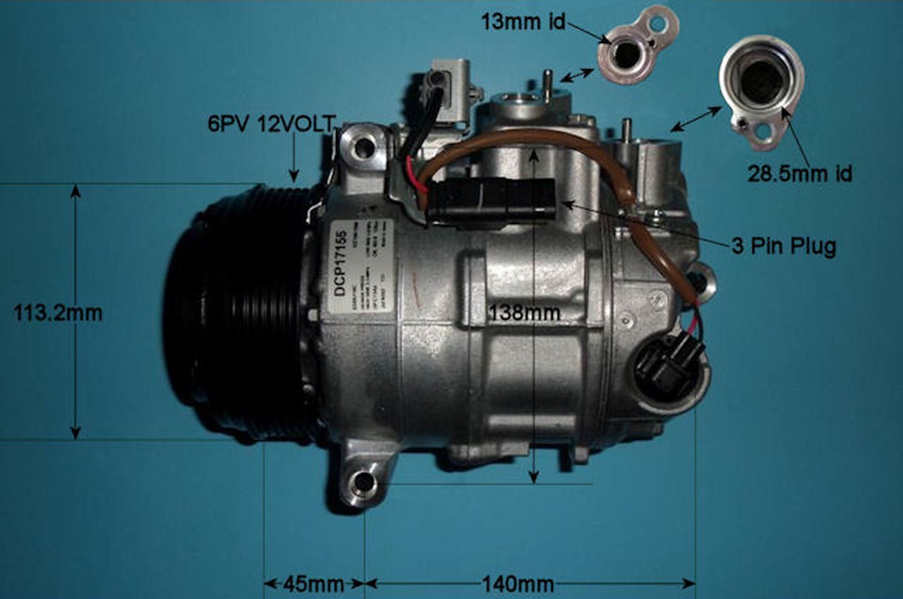 Aircon Compressor Genuine OE DENSO – AutoAir 14-1280