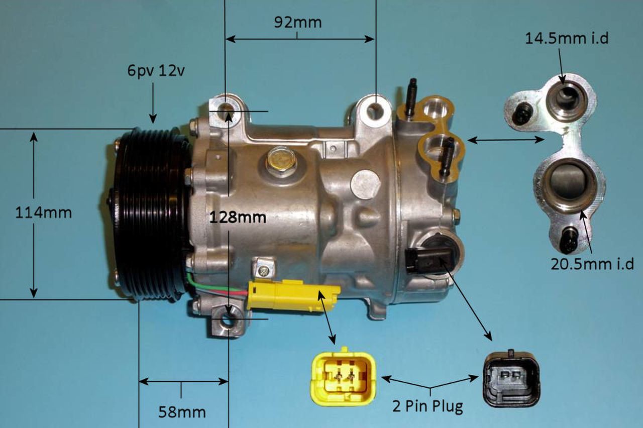 Aircon Compressor Aftermarket Quality – AutoAir 14-1322P