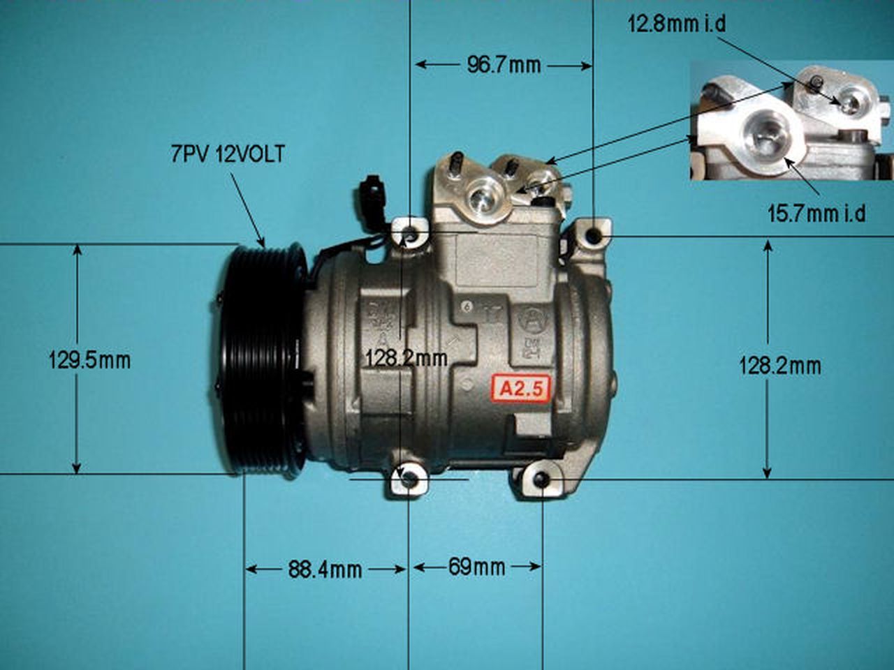 Aircon Compressor Genuine OE DOOWON – AutoAir 14-1443
