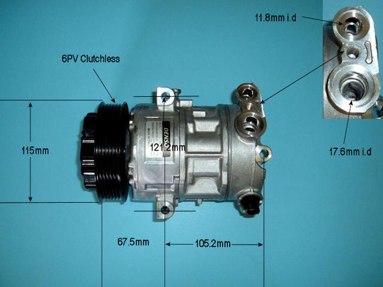 Aircon Compressor Genuine OE DENSO – AutoAir 14-1447