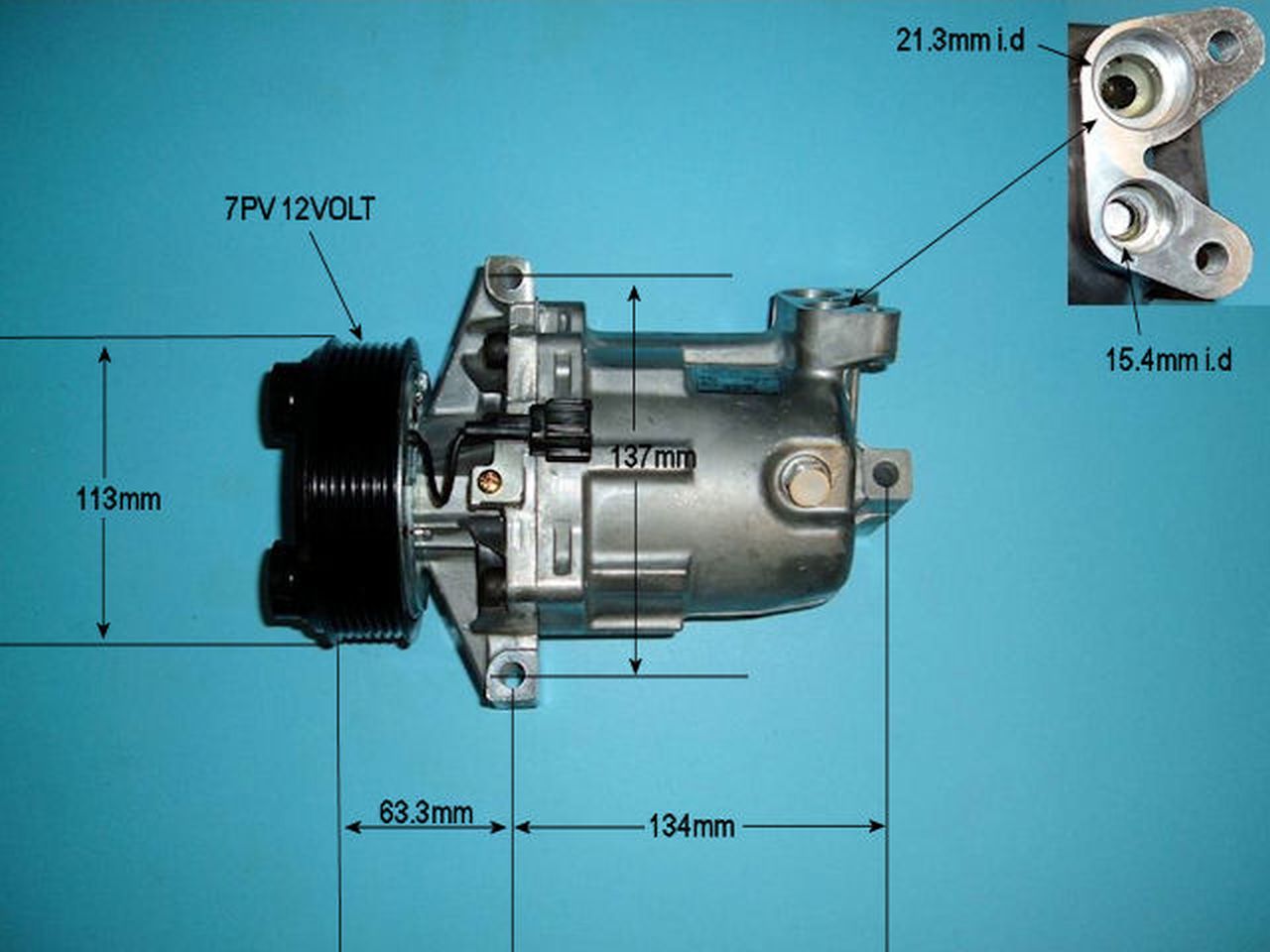 Aircon Compressor Genuine OE Calsonic – AutoAir 14-1470