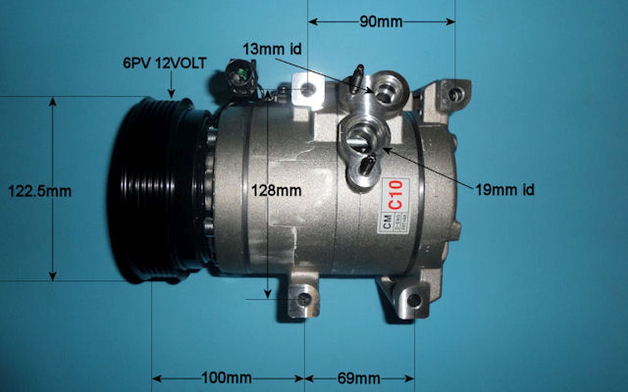 Aircon Compressor Genuine OE HALLA – AutoAir 14-1514
