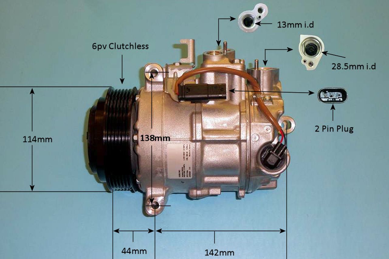 Aircon Compressor Genuine OE DENSO – AutoAir 14-1767