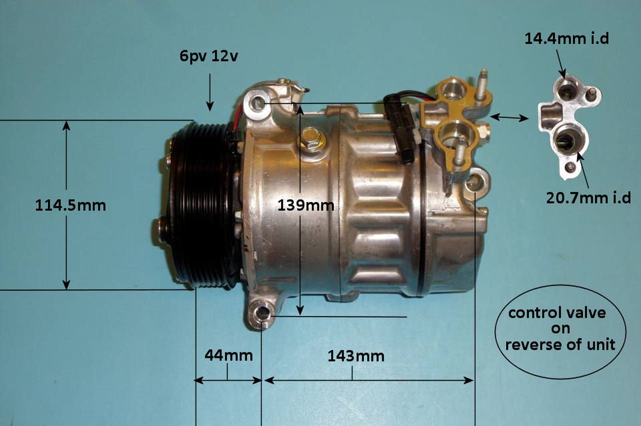 Aircon Compressor Aftermarket Quality – AutoAir 14-1769P