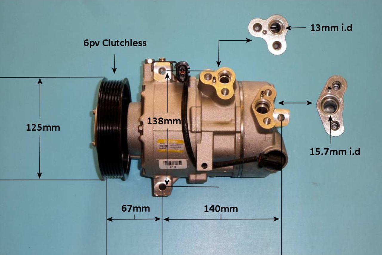 Aircon Compressor Genuine OE DOOWON – AutoAir 14-1771