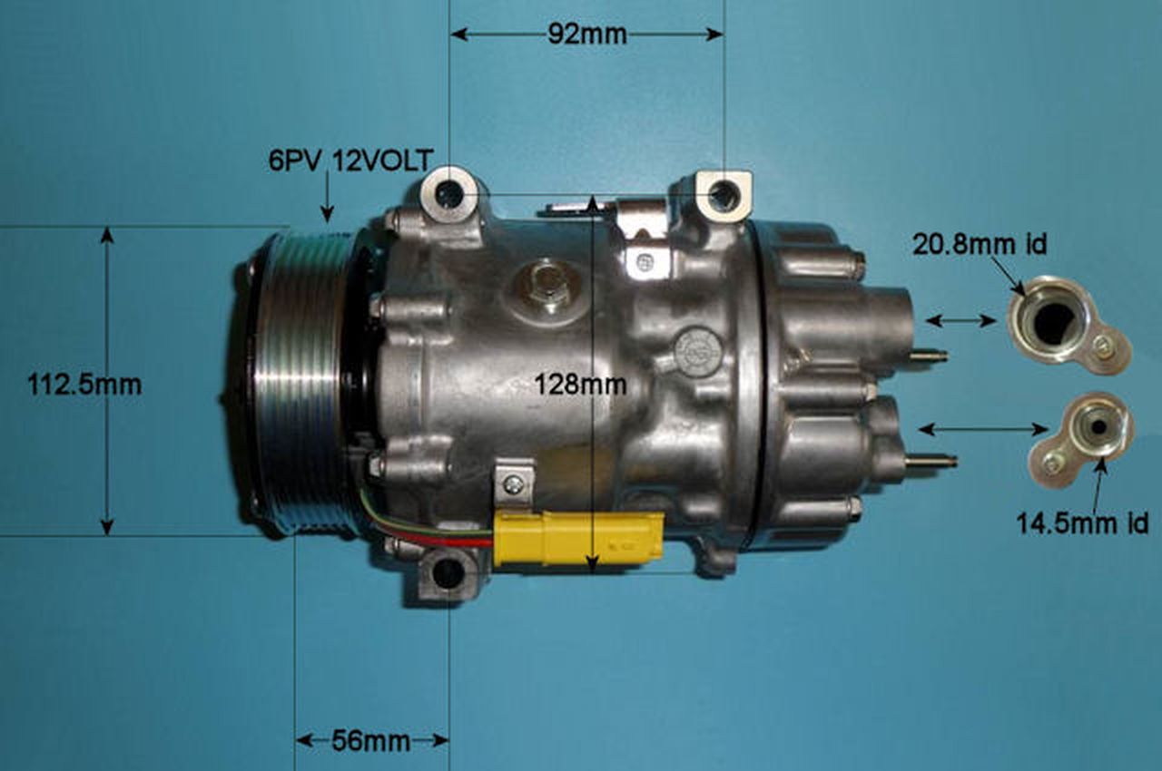 Aircon Compressor Genuine OE SANDEN – AutoAir 14-1813