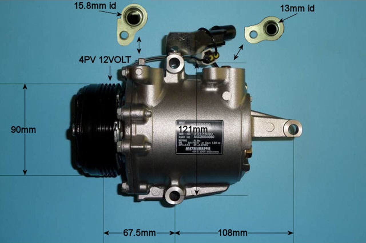 Aircon Compressor Genuine OE  – AutoAir 14-2062