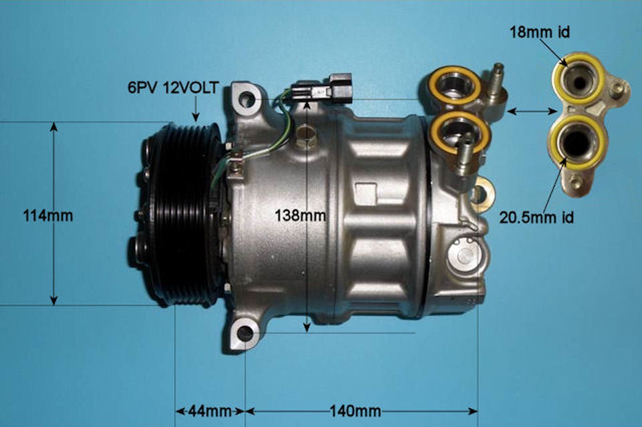 Aircon Compressor Genuine OE SANDEN – AutoAir 14-2066