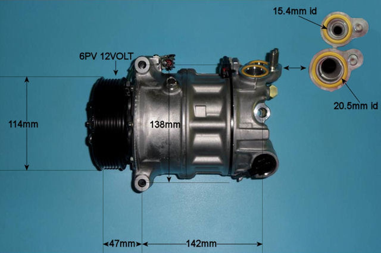 Aircon Compressor Genuine OE SANDEN – AutoAir 14-2067