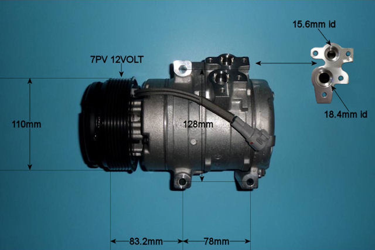 Aircon Compressor Genuine OE DENSO – AutoAir 14-2077