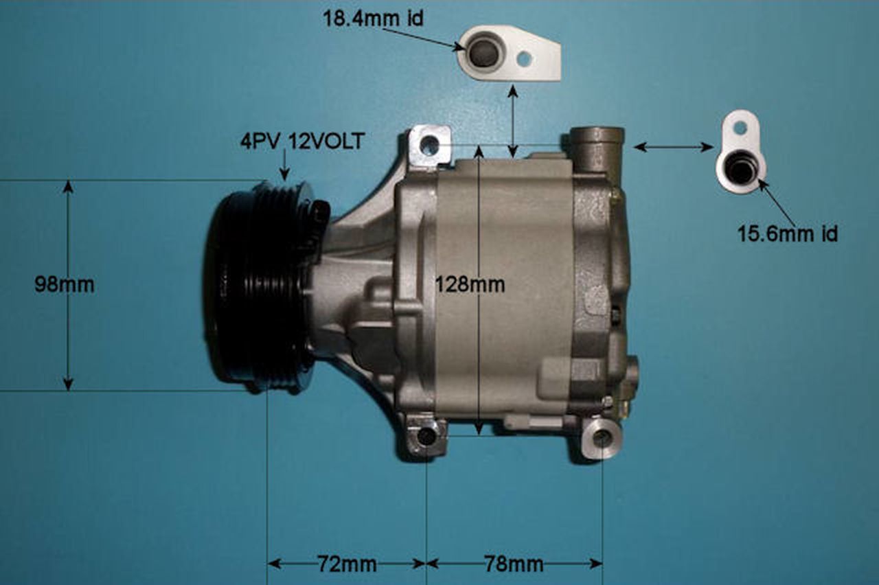 Aircon Compressor Genuine OE DENSO – AutoAir 14-2078