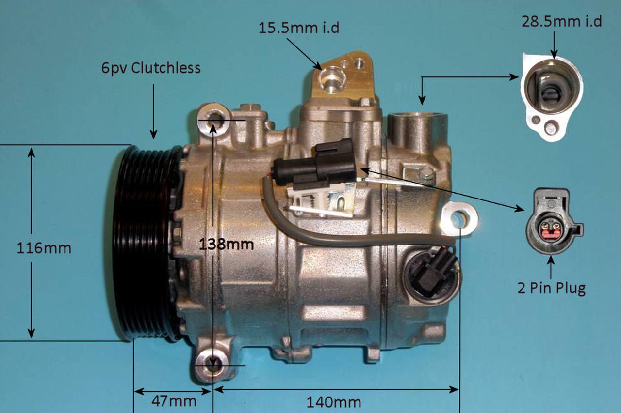 Aircon Compressor Aftermarket Quality – AutoAir 14-2080P