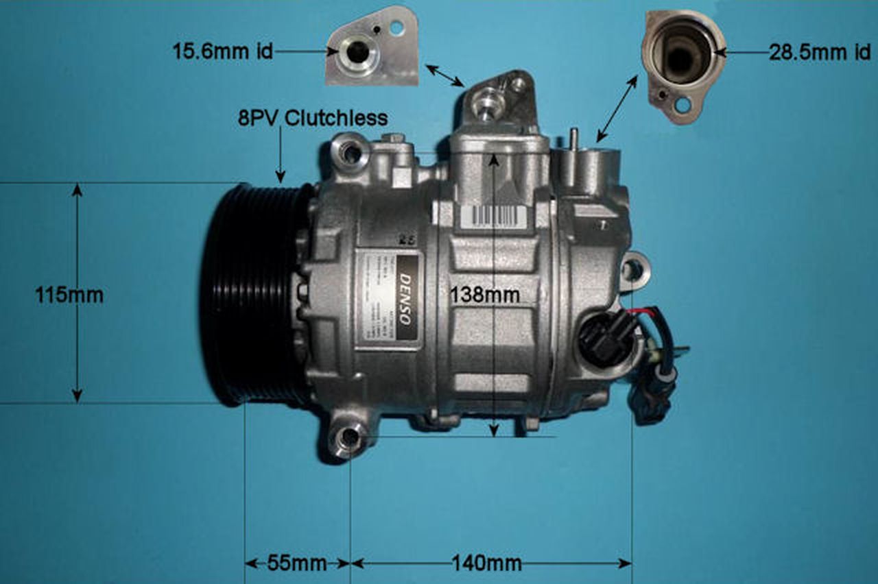 Aircon Compressor Genuine OE DENSO – AutoAir 14-2081