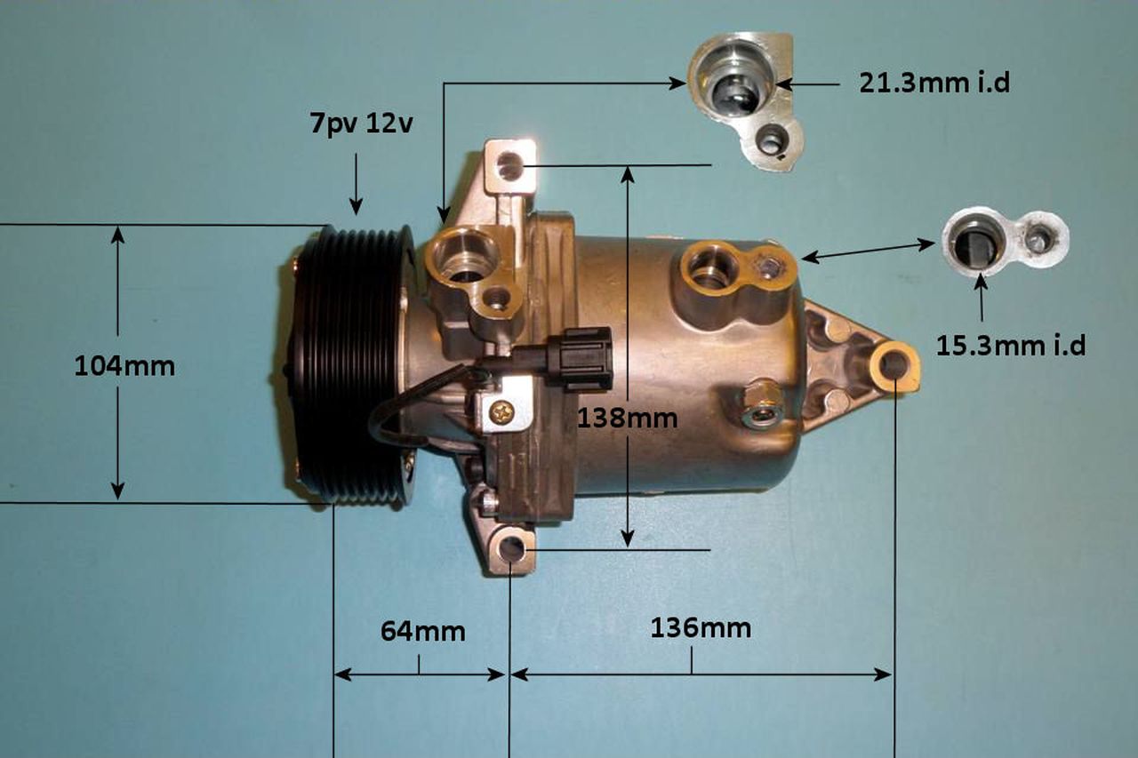 Aircon Compressor Aftermarket Quality – AutoAir 14-2089P