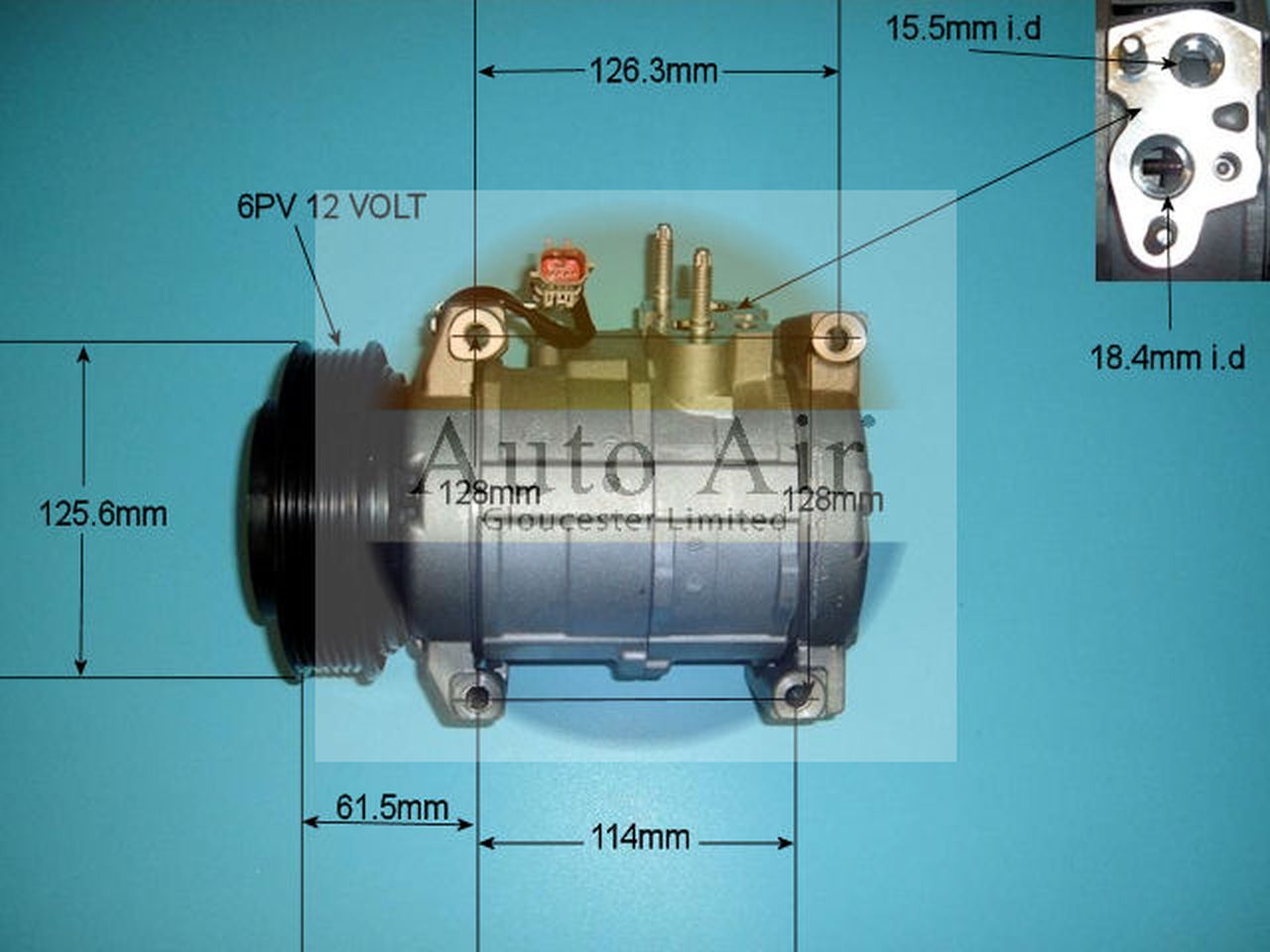 Aircon Compressor Genuine OE – AutoAir 14-3041