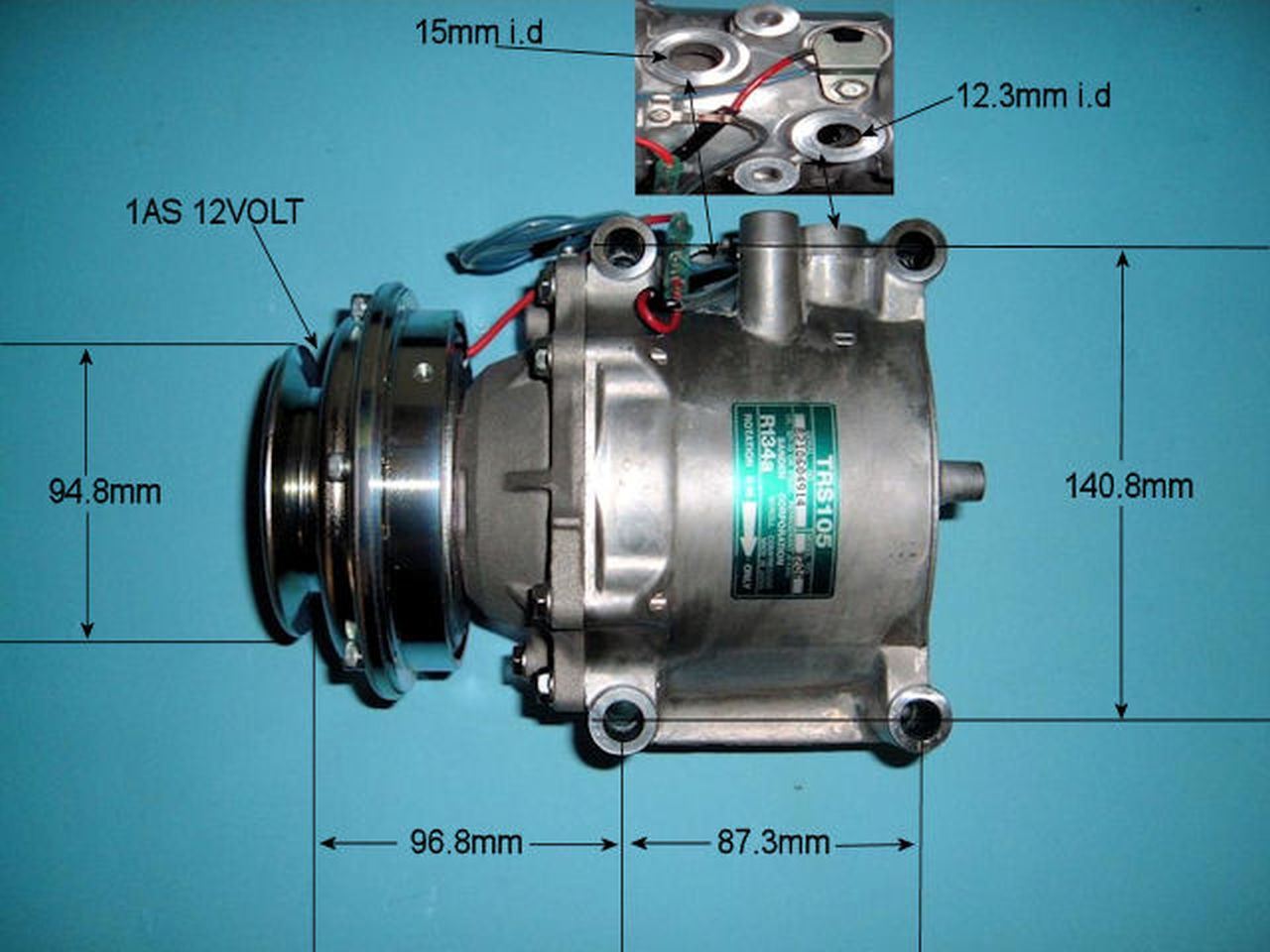 Aircon Compressor Genuine OE – AutoAir 14-3206