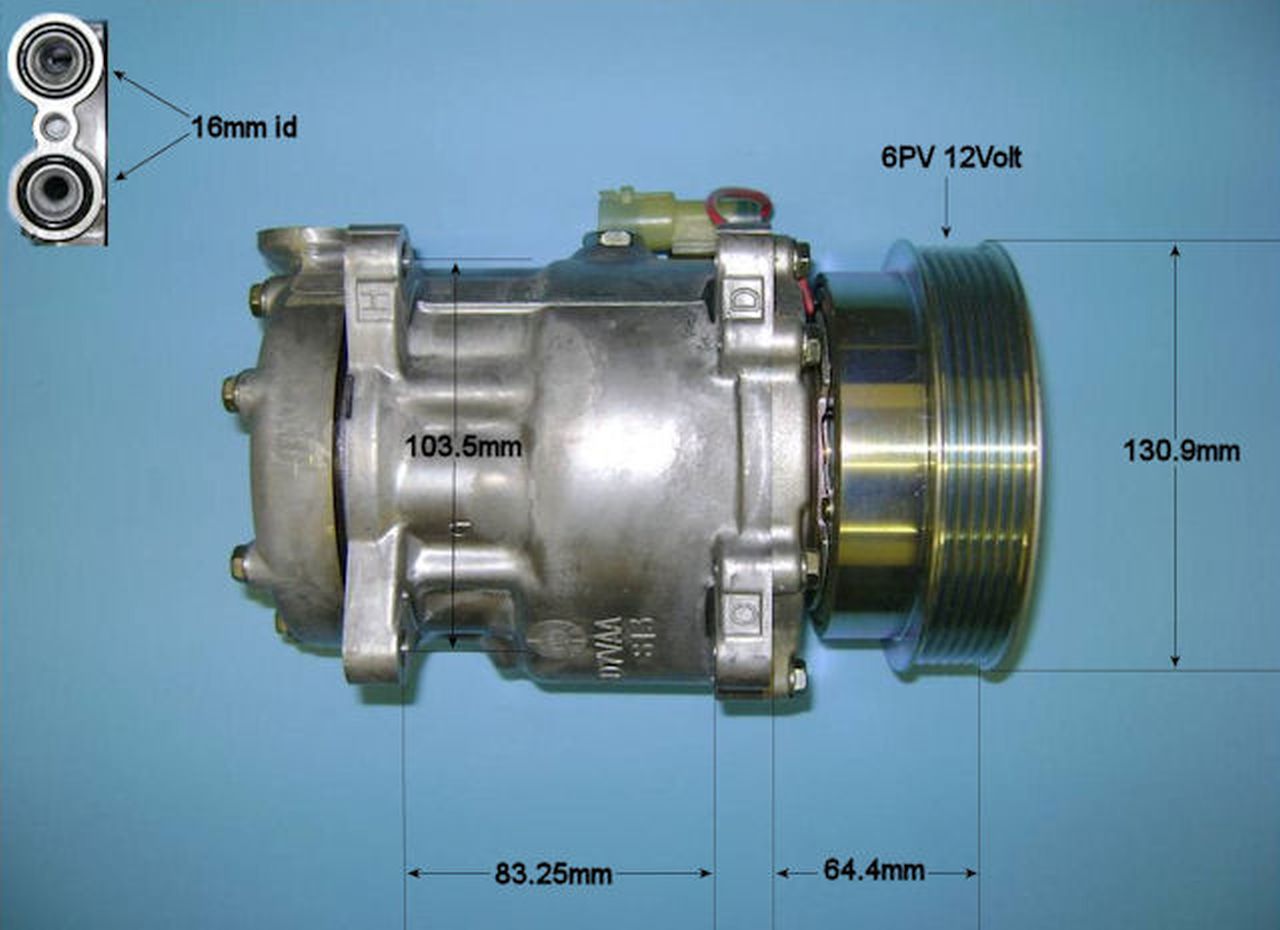 Aircon Compressor Genuine OE SANDEN – AutoAir 14-3518