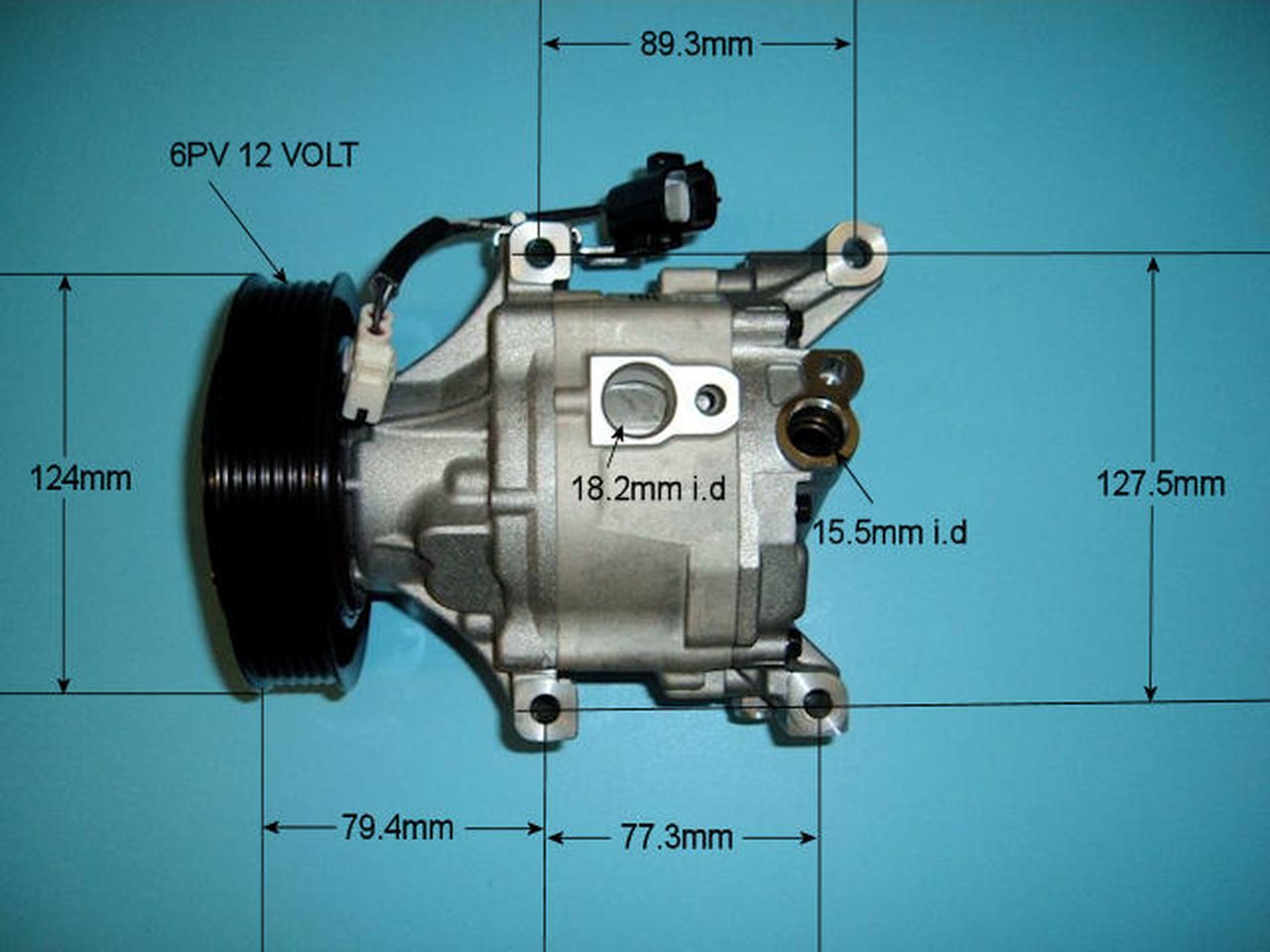Aircon Compressor Genuine OE DENSO – AutoAir 14-4394